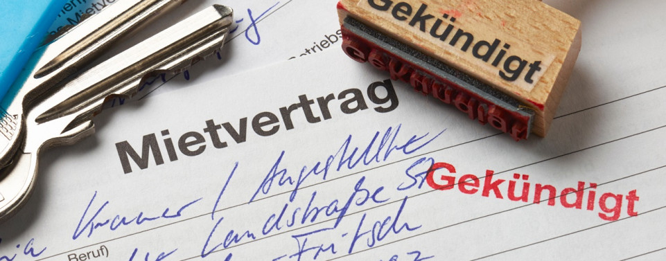 Kündigung eines Mietvertrags